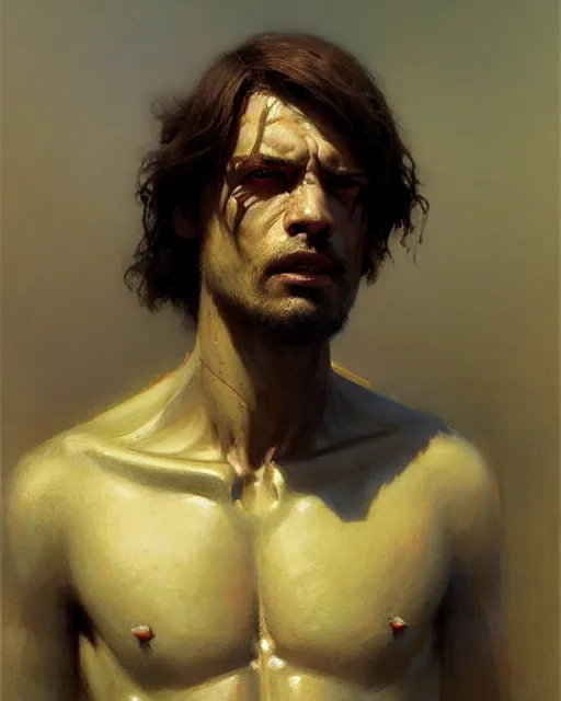 Image similar to a half body portrait of docm 7 7, high detail, cleary see face, by gaston bussiere, bussiere rutkowski andreas rocha, bayard wu, greg rutkowski, odd nerdrum, maxim verehin, dan dos santos, masterpiece, sharp focus, cinematic lightning