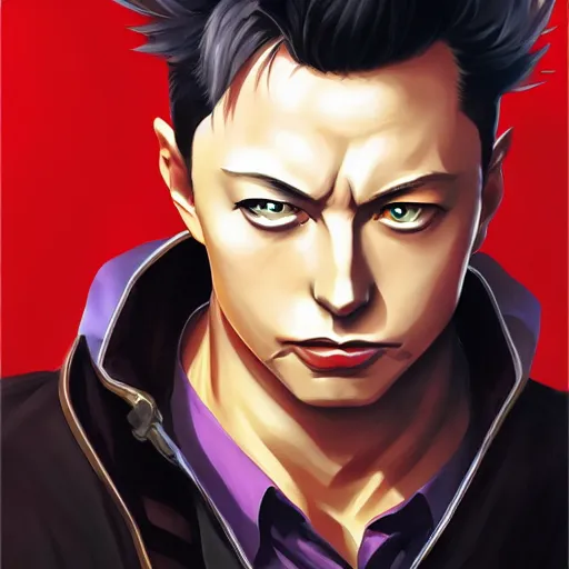 Prompt: anime portrait of evil elon musk as an anime boyby Stanley Artgerm Lau, WLOP, Rossdraws, James Jean, Andrei Riabovitchev, Marc Simonetti, and Sakimichan, trending on artstation