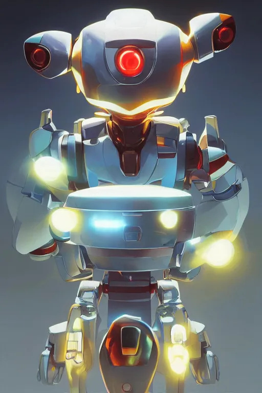 Image similar to metabots medabots medarotto medarot robot minimalist comics helmet mask neon cybereye, behance hd by jesper ejsing, by rhads, makoto shinkai and lois van baarle, ilya kuvshinov, rossdraws global illumination ray tracing hdr radiating a glowing aura