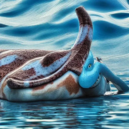 Prompt: national geographic photo of lapras, pokemon in the wild, intricate, portrait, 8 k highly professionally detailed, hdr, award winning