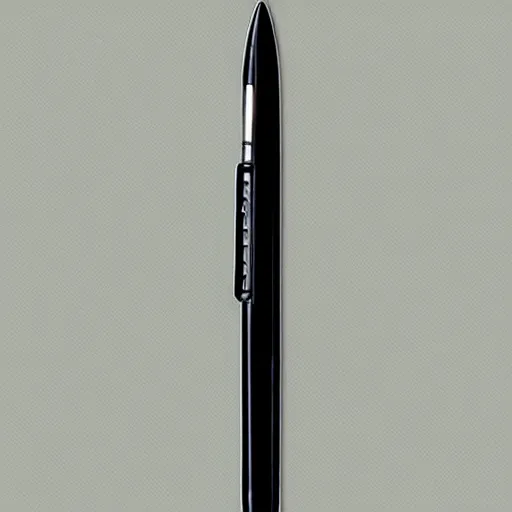 Image similar to a product photo of a stylus pen exacto knife by junji ito, ethereal eel