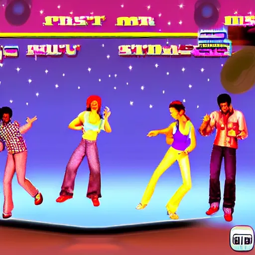 Prompt: Bust A Groove - the most realistic dance game ever created for the funked-up PlayStation generation