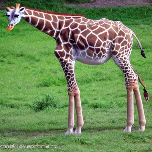 Image similar to small giraffe