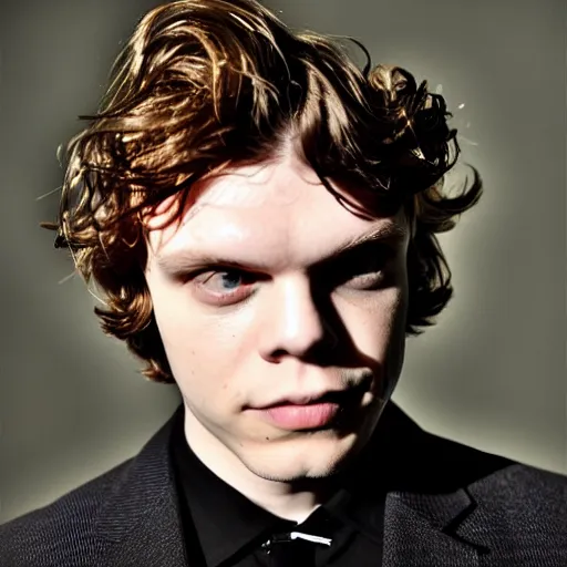 Image similar to evan peters photographed by terry richardson