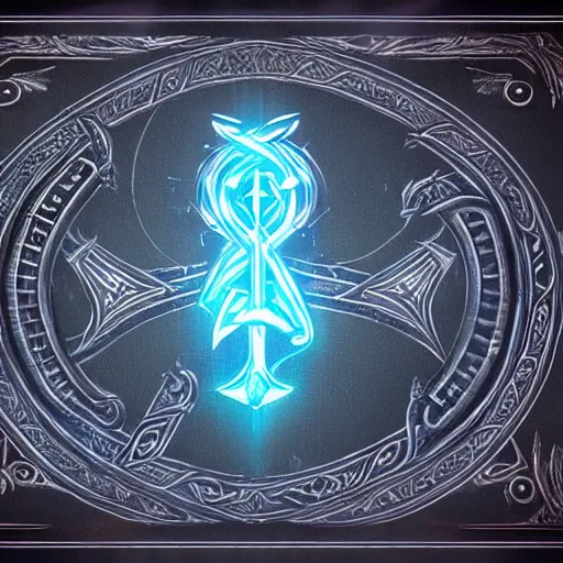 Image similar to black dagger, weapon design, vines, blue glowing runes, intricate, ben andrews, rossdraws, jeongming lee, unreal engine, highly detailed