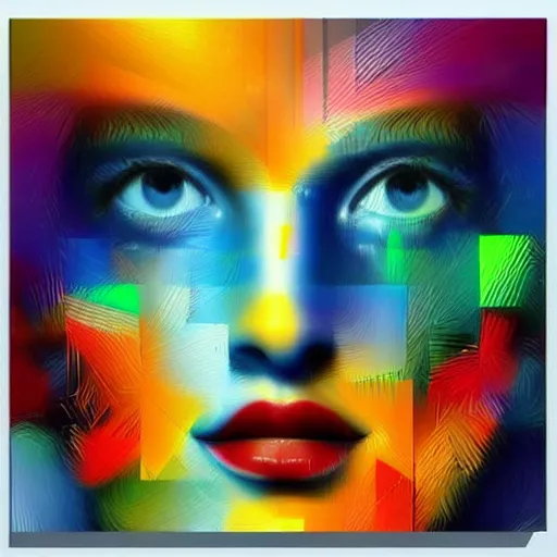 Prompt: A collection of pieces of art made with Artificial Intelligence, art by Angelo Ferrara