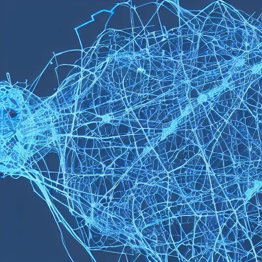 Neural network connections visualisation inside of jar Stable