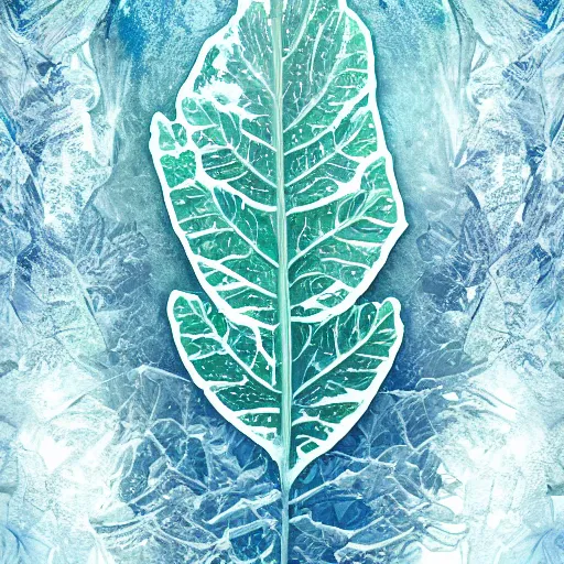 Image similar to icy soloist animation digitalart communion reflections leaf