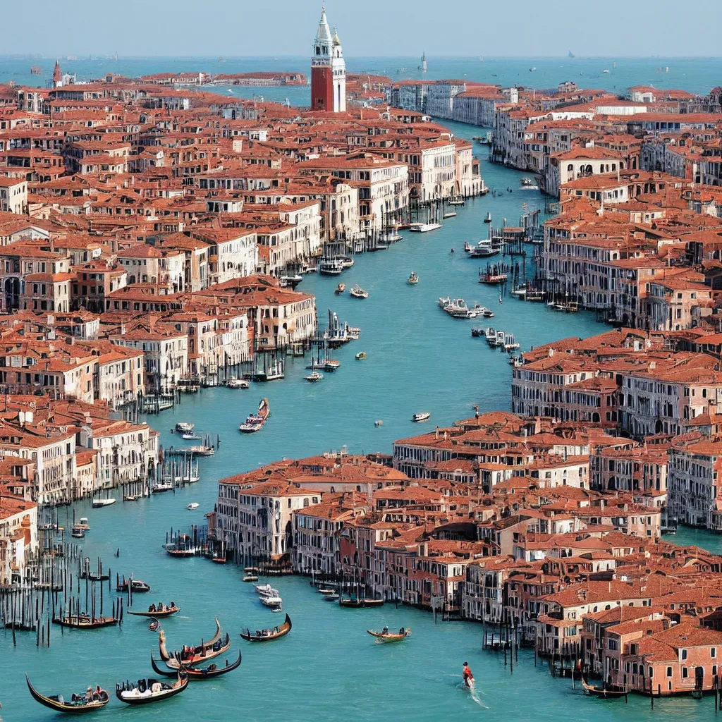 Image similar to venice zalem city