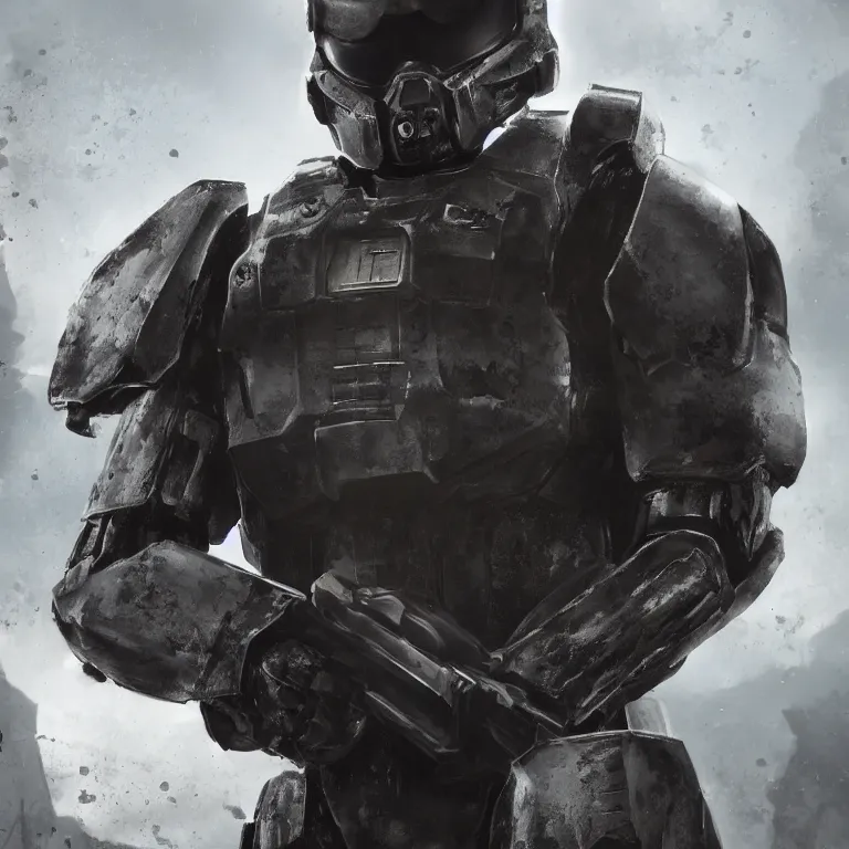 I remade the original Halo 3 wallpaper with the Halo Infinite armor : r/halo