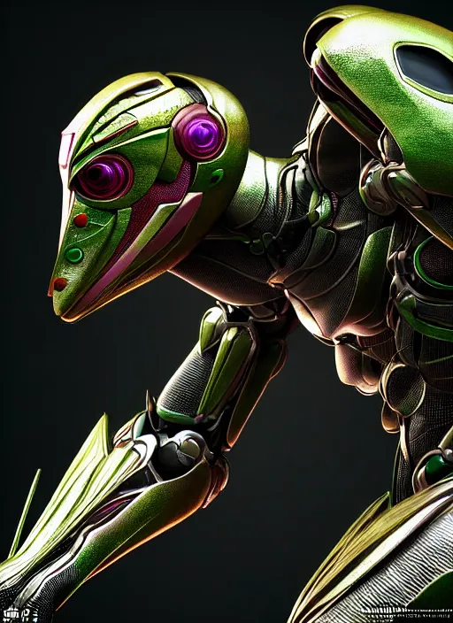 Image similar to kamen rider, more human structure insects concept art, intricate detail, insect compound eyes, hyperrealistic art and illustration by irakli nadar and alexandre ferra, unreal 5 engine highlly render, global illumination