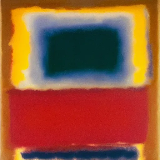 Image similar to a mark rothko painting