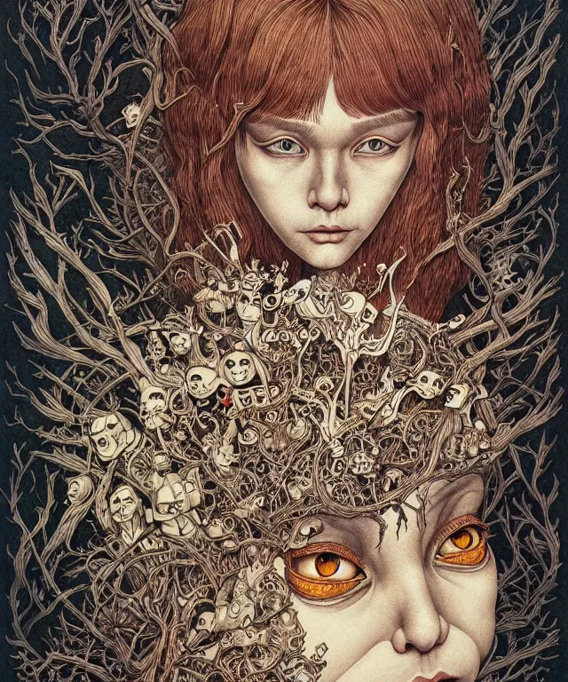 Image similar to portrait painted in jacek yerka style drawn by vania zouravliov and takato yamamoto, inspired by harry potter, intricate acrylic gouache painting, high detail, sharp high detail, artstation