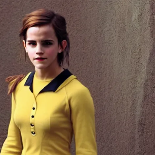 Image similar to photo of emma watson as pikachu