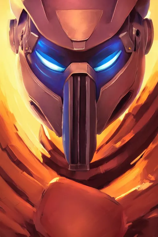 Image similar to epic mask helmet robot ninja portrait stylized as fornite style game design fanart by concept artist gervasio canda, behance hd by jesper ejsing, by rhads, makoto shinkai and lois van baarle, ilya kuvshinov, rossdraws global illumination radiating a glowing aura global illumination ray tracing hdr render in unreal engine 5