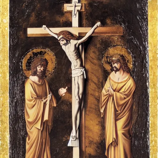 Image similar to Jesus christ on the cross, by Miura, Kentaro