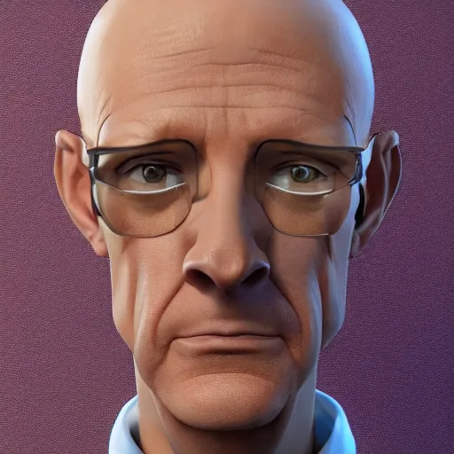 Image similar to A middle-aged Dr. Venture in real life with a hooked nose, a long gaunt face and skinny body and neck, very thin and bald, realistic, very realistic, hyperrealistic, highly detailed, very detailed, extremely detailed, detailed, digital art, oil painting, trending on artstation, headshot and bodyshot, detailed face, very detailed face, extremely detailed face, HD Quality, 8k resolution, very very detailed face, real life