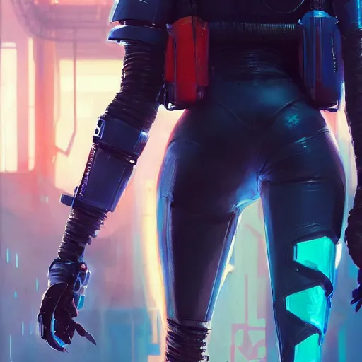 Prompt: movie still of stylized ninja - cyberpunk girl, wearing techwear and armor, complementary colors, beautiful realistic face, highly detailed, artstation, concept art, smooth, sharp focus, illustration, art by artgerm, by greg rutkowski, by jeremy mann, by francoise nielly, oil painting