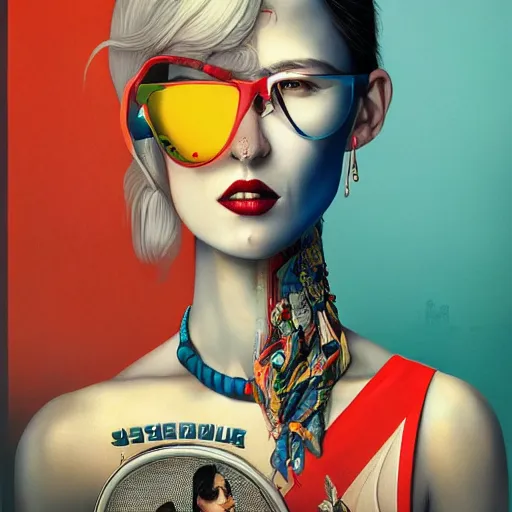 Image similar to Stockholm city portrait, Pixar style, by Tristan Eaton Stanley Artgerm and Tom Bagshaw.