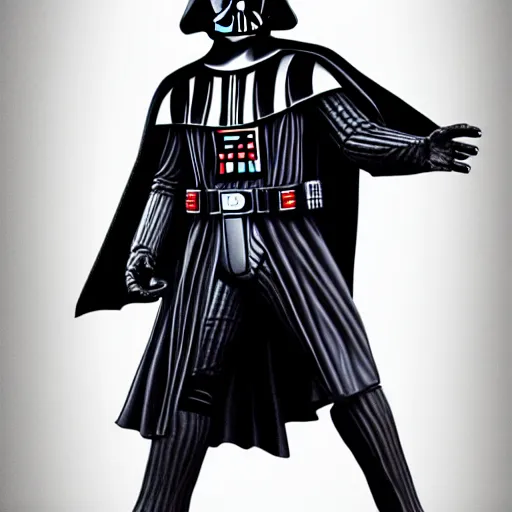 Image similar to darth vader, accurate anatomy, accurate hands, highly detailed, digital art, epic, masterpiece, protrait