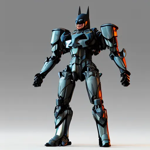 Prompt: batman mecha, mecha suit, futuristic, octane render