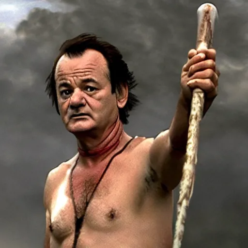 Prompt: bill murray starring in 3 0 0