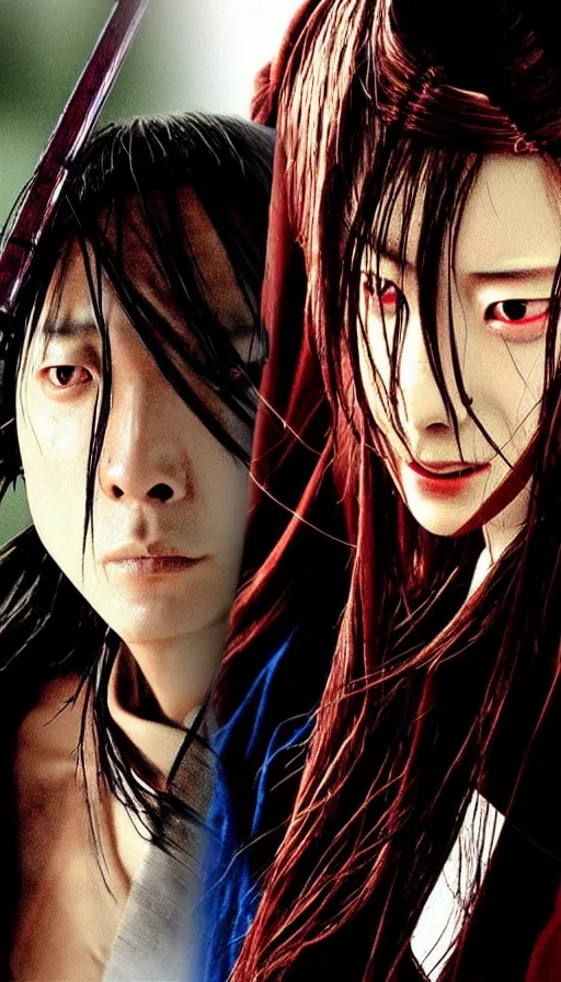 Image similar to the two complementary forces that make up all aspects and phenomena of life, from Kenshin