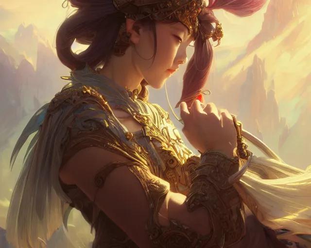 Prompt: photography of yoshiyuki tomino, deep focus, d & d, fantasy, intricate, elegant, highly detailed, digital painting, artstation, concept art, matte, sharp focus, illustration, hearthstone, art by artgerm and greg rutkowski and alphonse mucha