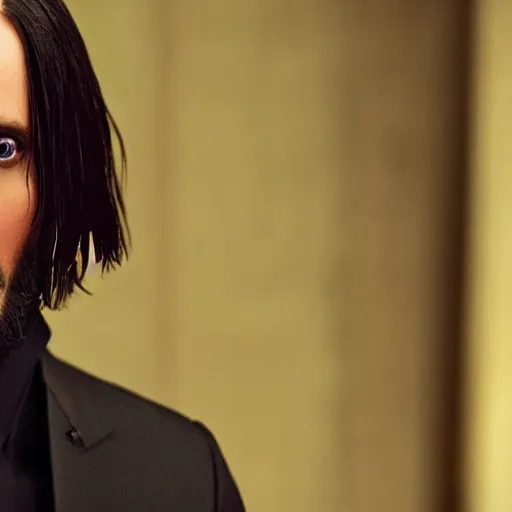 Image similar to jared leto as John Wick