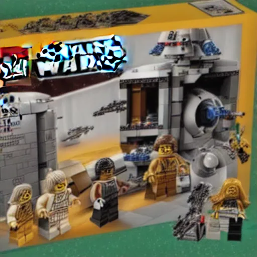 Prompt: lego starwars set