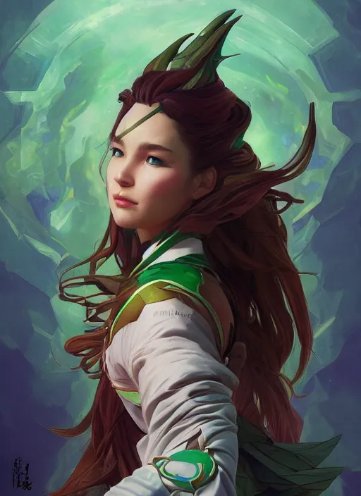 Image similar to asymmetry!! portrait of sailor jupiter alien in the style of horizon zero dawn, machine face, intricate, elegant, highly detailed, digital painting, artstation, concept art, smooth, sharp focus, illustration, art by artgerm and greg rutkowski and alphonse mucha, 8 k