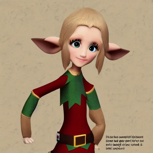 Image similar to an elf with short blonde hair, small ears and a flat jawline, character art, concept art