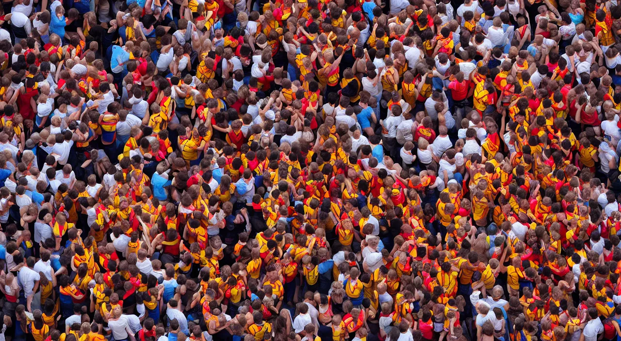 Image similar to catalan castellers human impossible big tower they are realistic women like a incredible giant sculpture at the kingdom of julius caesar, roman historic works, hyper - detailed, world renowned artists, historic artworks society, antique renewal, cgsociety, by famous photographer from national geographic