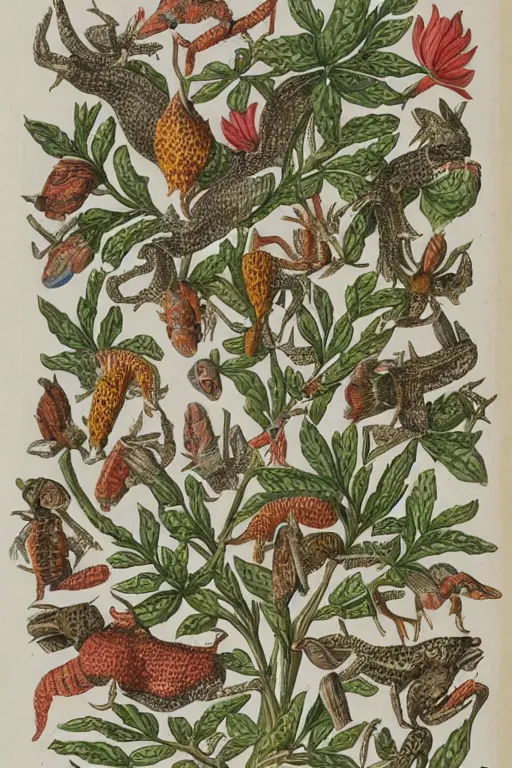 Image similar to manits, by maria sibylla merian