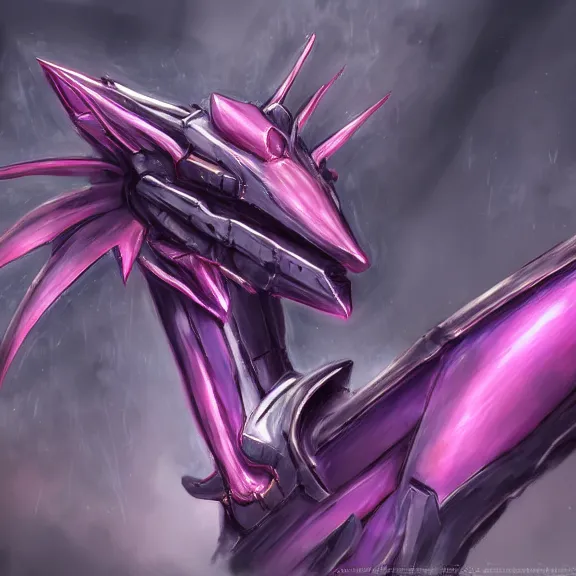 Image similar to very close up foot pov shot, hyperdetailed elegant beautiful stunning, anthropomorphic mecha female dragon, showing detailed dragon paws to camera, sharp claws, soft pads, sharp silver armor, fuchsia skin, anthro dragon art, warframe destiny fanart, furry paws furry, furaffinity, deviantart, octane, ekasportal