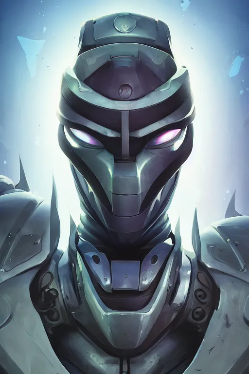 Image similar to epic mask helmet robot ninja portrait stylized as fornite style game design fanart by concept artist gervasio canda, behance hd by jesper ejsing, by rhads, makoto shinkai and lois van baarle, ilya kuvshinov, rossdraws global illumination radiating a glowing aura global illumination ray tracing hdr render in unreal engine 5