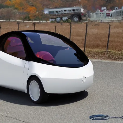 Image similar to smooth Apple car