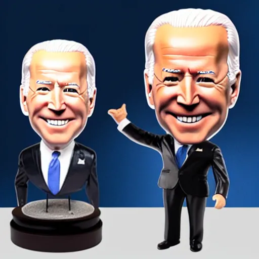 Image similar to joe biden plastic figure bobblehead toy