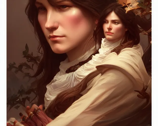 Prompt: photography of john james audubon, deep focus, d & d, fantasy, intricate, elegant, highly detailed, digital painting, artstation, concept art, matte, sharp focus, illustration, hearthstone, art by artgerm and greg rutkowski and alphonse mucha