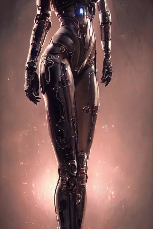 Image similar to Photorealistic illustration, full body black women cyborg , with fashion clothe, six digital eyes by sorayama , cyberpunk 2077, sci-fi, futuristic, intricate, elegant, highly detailed, digital painting, artstation, concept art, smooth, sharp focus, art by artgerm, greg rutkowski and alphonse mucha