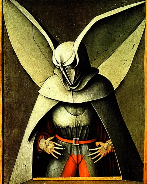 Image similar to starscream by hieronymus bosch