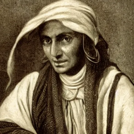 Image similar to anathema magistra arabian bedouin mathematician