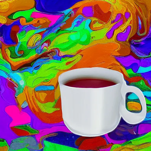 Prompt: The best tea you will ever, see, smell or taste. Digital art, award winning, astonishing, beautiful colours and composition