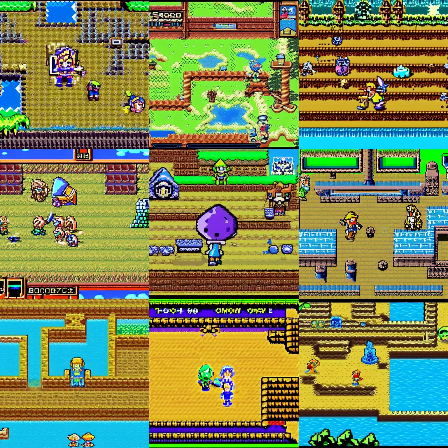 A Screenshot From The Legend Of Zelda A Link To The Stable 