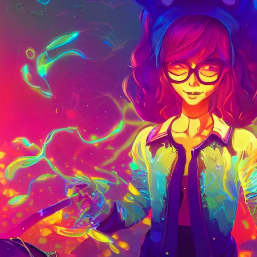 Image similar to skill magic deepdream radiating a glowing aura stuff loot legends stylized digital illustration video game icon artstation lois van baarle, ilya kuvshinov, rossdraws,