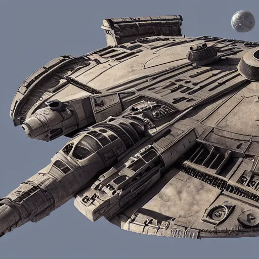 ArtStation - Star Wars Millennium Falcon