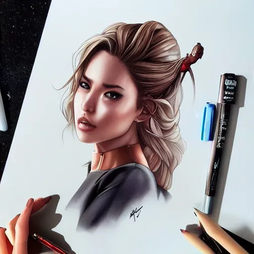 Image similar to by artgerm