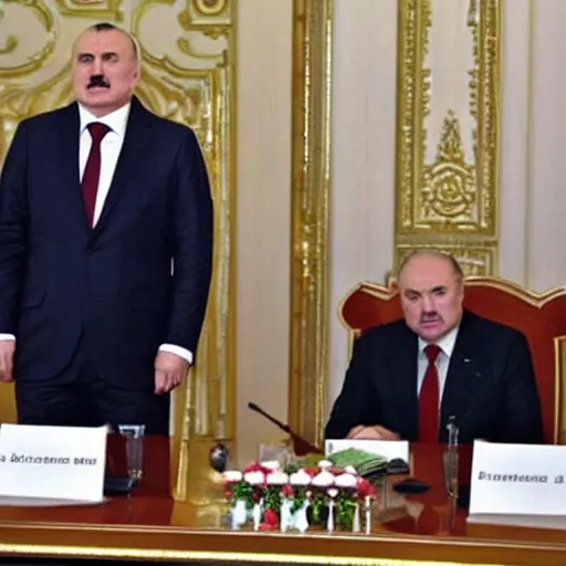 Image similar to “Lukashenko is running away from justice”