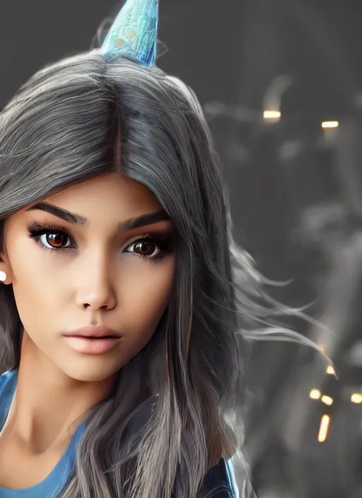 Image similar to Madison Beer as a video game character, digital art, unreal engine, unreal engine render, blender render, render, 4k, coherent