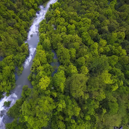 Image similar to the river of milk [ drone view ]